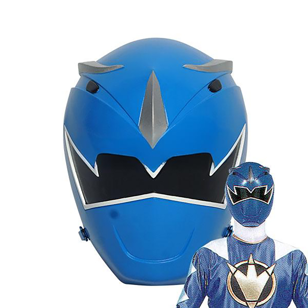 Power Rangers Dino Thunder Blue Dino Ranger Helmet 3D Printed Cosplay Accessory Prop